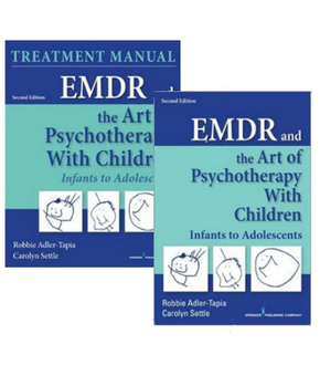 Paperback Emdr and the Art of Psychotherapy with Children Set (Book + Treatment Manual): Infants to Adolescents Book