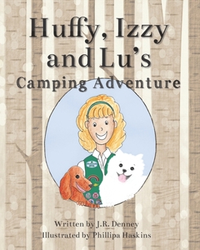 Paperback Huffy Izzy and Lu's: Camping adventure Book