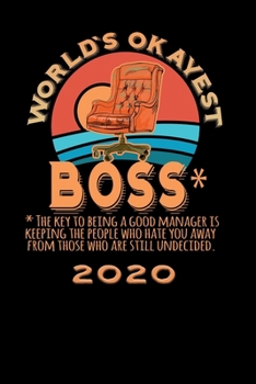 Terminkalender 2020: Worlds okayest Terminkalender und Tagesplaner ca DIN A5 farbig | 376 Seiten | 1 Seite pro Tag | Arbeit | Chef (German Edition)