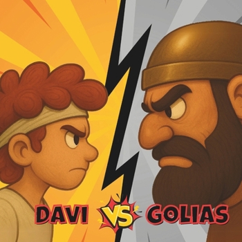 Paperback Davi vs Golias: Uma história de coragem e fé [Portuguese] Book