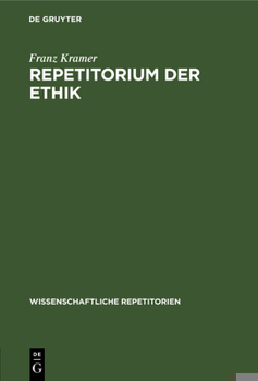 Hardcover Repetitorium Der Ethik [German] Book