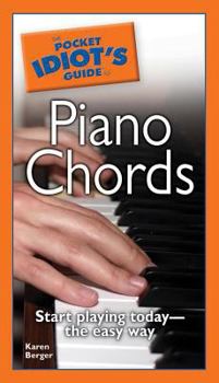 Paperback The Pocket Idiot's Guide to Piano Chords Book