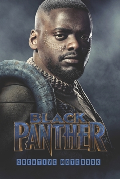 Paperback BLACK PANTHER - Creative Notebook: Organize Notes, Ideas, Follow Up, Project Management, 6" x 9" (15.24 x 22.86 cm) - 110 Pages - Durable Soft Cover - Book