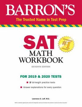 Paperback SAT Math Workbook Book