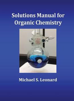 Hardcover Solutions Manual for Organic Chemistry Book