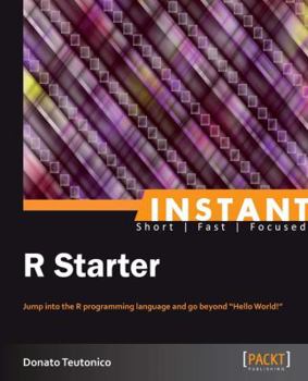 Paperback Instant R Starter Book