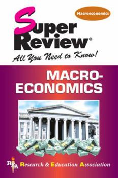 Paperback Macroeconomics Super Review Book