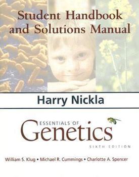Paperback Essentials of Genetics: Student Handbook and Solutions Manual Book