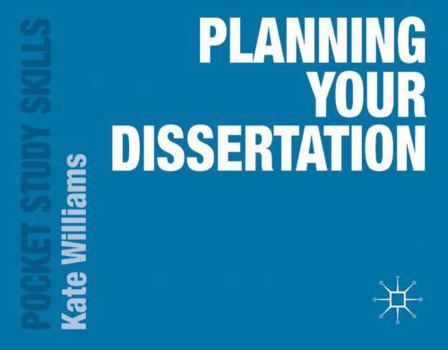 Paperback Planning Your Dissertation (Pocket Study Skills) Book