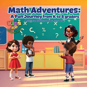 Paperback Math Adventures: A Fun Journey from K to 8 Graders Book