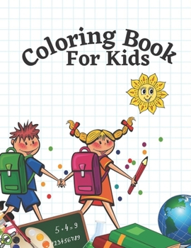 Paperback Coloring Book: For Both Genders [Large Print] Book