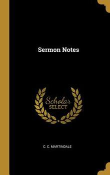 Hardcover Sermon Notes Book