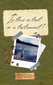Paperback Is This a Test or a Testament Book