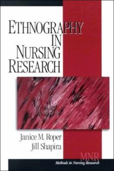 Paperback Ethnography in Nursing Research Book