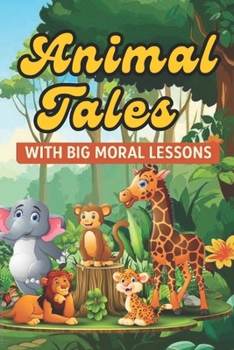Paperback Animal Tales - For kids: Tiny Tails, Big Values: Animal Stories with Morals Book