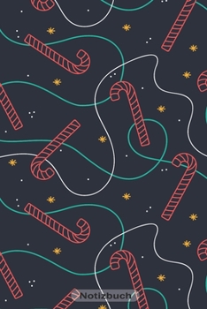 Journal – Notizbuch: Weihnachtsgeschenke Muster 110 Seiten  Notizbuch liniertes Papier | ohne Rand | glänzendes Softcover | Rezeptebuch, Schreibheft, Geschenkidee (German Edition)