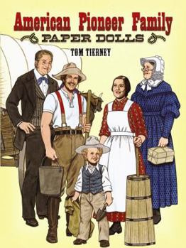 Paperback American Pioneer Family Paper Dolls Book