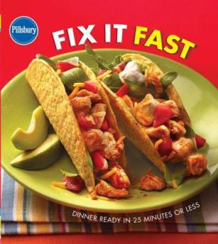 Hardcover Pillsbury Fix It Fast Cookbook Book