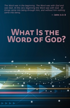 Paperback What Is the Word of God? Book