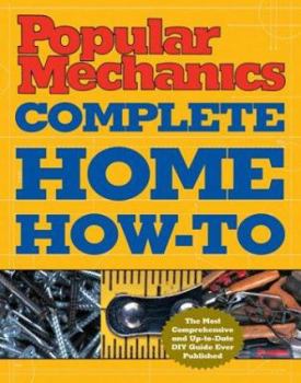 Hardcover Popular Mechanics Complete Home How-To Book