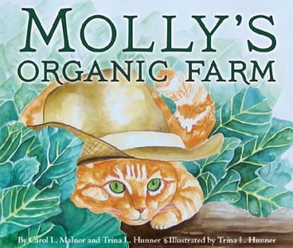 Hardcover Molly's Organic Farm Book
