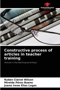 Paperback Constructive process of articles in teacher training Book