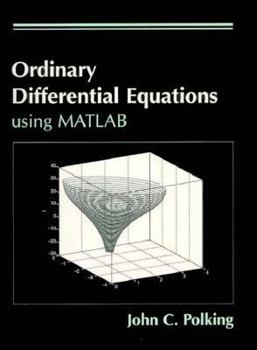 Paperback MATLAB Manual, Ordinary Differential Equations Book