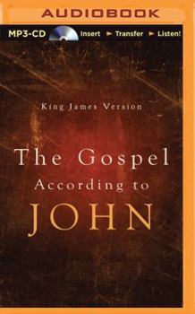 MP3 CD The Gospel According to John, King James Version Book