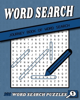 Paperback Journey Book of word Search [Large Print] Book
