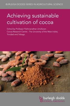 Hardcover Achieving Sustainable Cultivation of Cocoa Book