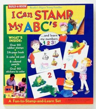 Paperback I Can Stamp My ABC's: ...and Learn My Numbers 123! [With 90 Qty and 6 Qty Pencils and 90 Qty and Multi Colored] Book