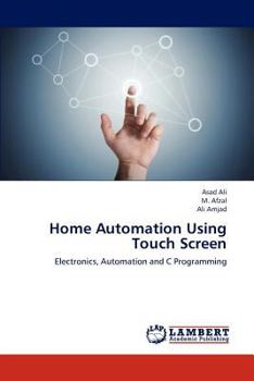 Paperback Home Automation Using Touch Screen Book
