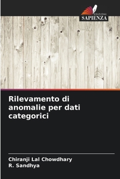 Paperback Rilevamento di anomalie per dati categorici [Italian] Book