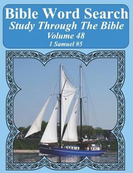 Paperback Bible Word Search Study Through The Bible: Volume 48 1 Samuel #5 [Large Print] Book