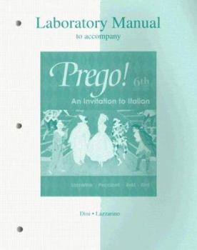 Paperback Laboratory Manual to Accompany Prego! an Invitation to Italian Book