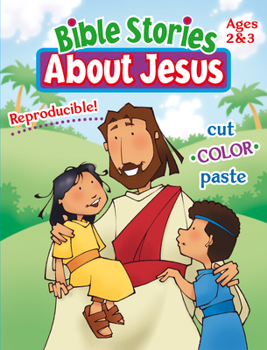 Paperback Bible Stories about Jesus Ages 2-3 Book