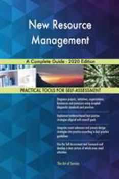 Paperback New Resource Management A Complete Guide - 2020 Edition Book