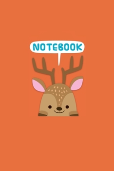 Paperback Cute Orange Animal Notebook Birthday Gift: Lined Notebook / Journal Gift, 120 Pages, 6x9, Soft Cover, Matte Finish Book