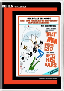 DVD That Man From Rio / Up To His Ears Book