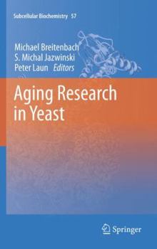 Hardcover Aging Research in Yeast Book