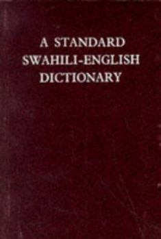 Paperback Standard Swahili-English Dictionary Book