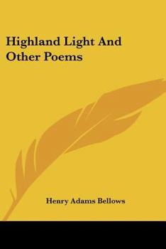 Paperback Highland Light And Other Poems Book