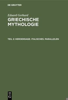 Hardcover Heroensage. Italisches. Parallelen [German] Book