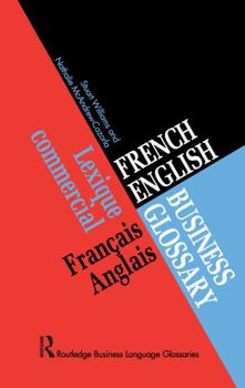 Hardcover French/English Business Glossary Book