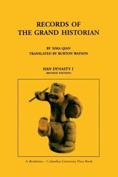 Paperback Records of the Grand Historian: Han Dynasty, Volume 1 Book