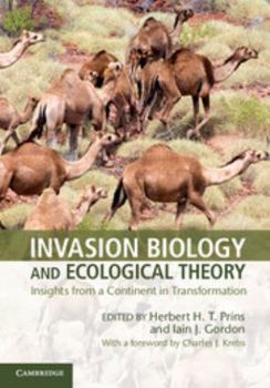 Hardcover Invasion Biology and Ecological Theory: Insights from a Continent in Transformation Book