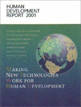 Paperback Human Development Report 2001: Making New Technologies Work for Human Development Book