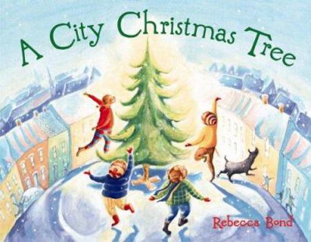 Hardcover A City Christmas Tree Book