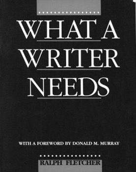 Paperback What a Writer Needs Book