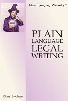 Paperback Plain Language Legal Writing Book